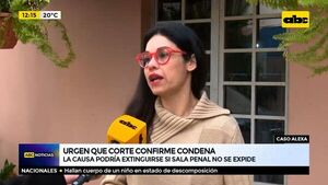 Caso Alexa: urge que corte confirme condena  - ABC Noticias - ABC Color