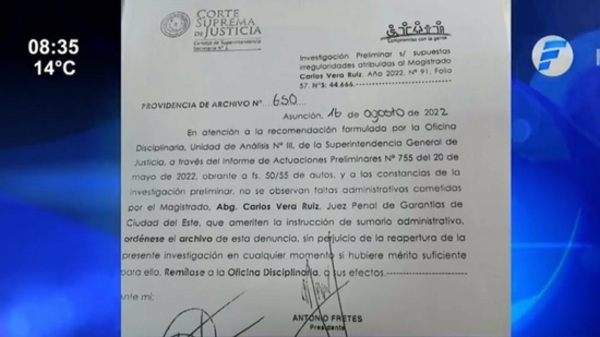 Corte blanquea a juez que brindo "blindaje" a presunto narco brasileño - Paraguaype.com