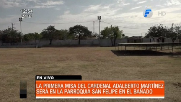 Preparan multitudinaria misa del cardenal Martínez en el Bañado Sur - Paraguaype.com