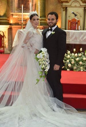 Guadalupe Orué Lindström y Víctor Ramírez - Sociales - ABC Color