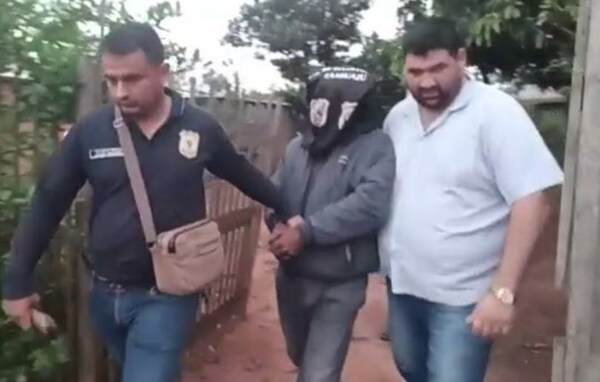 Detienen a hombre que abusó y embarazó a su hija de 13 años en Caaguazú - Noticiero Paraguay