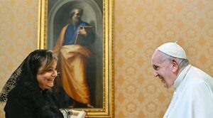 Embajadora ante el Vaticano presentó sus cartas credenciales al Papa