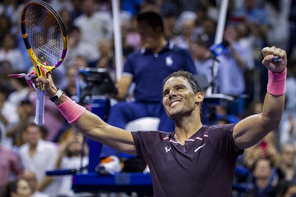 Nadal pasa a los octavos de final del US Open tras gran exhibición ante Gasquet