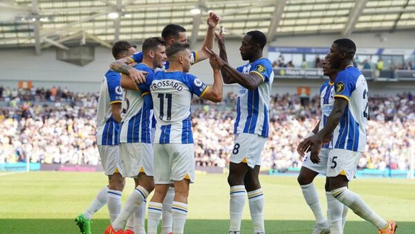 El Brighton se recupera con una goleada