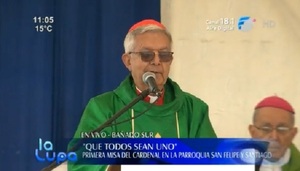Cardenal pide a autoridades más atención a problemas del pueblo