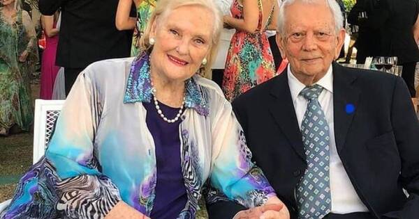 La Nación / Mamá de “El Chapori” contrajo matrimonio a sus 88 años