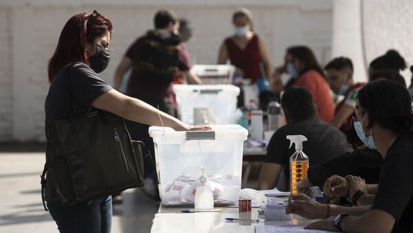 Concluye votación en Chile