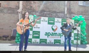 Rotundo éxito tradicional tallarinada de Apamap en su quinta edición