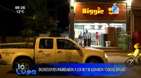Asaltan por segunda vez local comercial en Asunción - Paraguaype.com