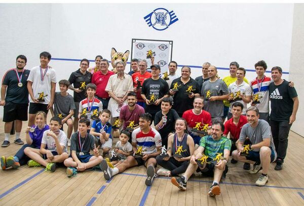 A puro squash en el CIT - Polideportivo - ABC Color