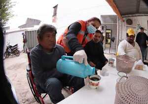 Ante bajas temperaturas SEN dio albergue a nueve personas - .::Agencia IP::.