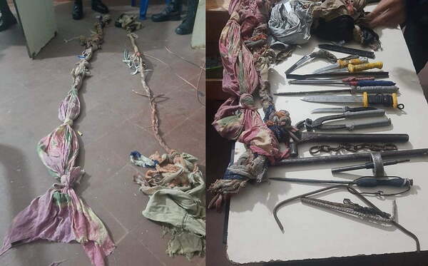 Abortan plan de fuga en la Penitenciaría de Coronel Oviedo - Noticiero Paraguay