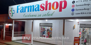 A PUNTA DE CUCHILLO ROBÓ EN UNA FARMACIA