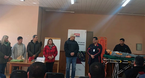 Fundación Tesãi intensifica jornadas de capacitación de primeros auxilios a funcionarios de la Ande | DIARIO PRIMERA PLANA