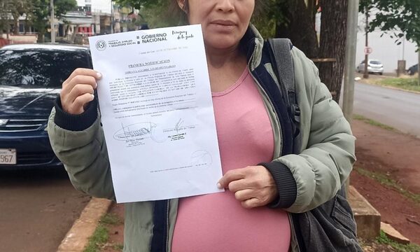 Embarazada denuncia arbitrario despido