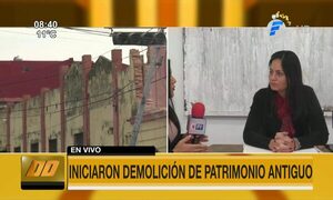 Iniciaron demolición de patrimonio antiguo en Asunción | Telefuturo