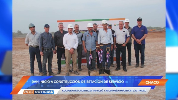 Cooperativa Chortitzer inicio obras de la nueva estación de servicios en Cruce de los Pioneros.