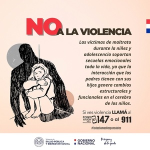Salud Pública exhorta a padres de familia a prestar atención de sus hijos ante señales de maltrato - .::Agencia IP::.
