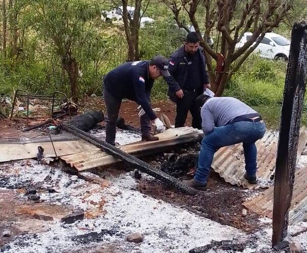 Murió calcinado en incendio de precaria vivienda - ABC en el Este - ABC Color