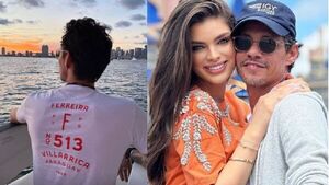 Marc se puso una remera dedicada a Nadia