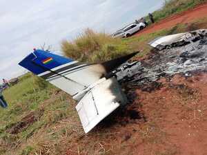 Avioneta boliviana en Caaguazú podría haber servido para trasladar droga | 1000 Noticias