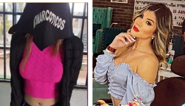 Modelo fue detenida en medio de operativo antinarcótico - Teleshow