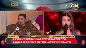 Las raíces paraguayas de Sara Pedrozo - C9N