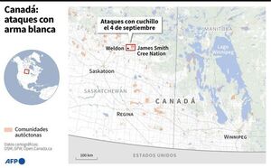Masacre en Canadá: un sospechoso muerto y otro huye tras asesinar a 10 personas - Mundo - ABC Color