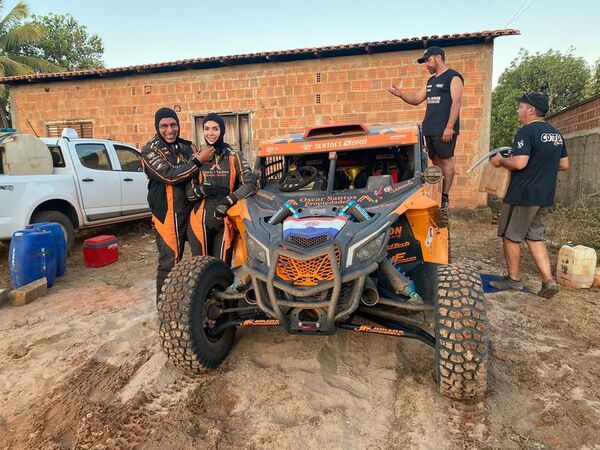 Óscar y Mirna con panorama incierto en el Rally Dos Sertoes - ABC Motor 360 - ABC Color