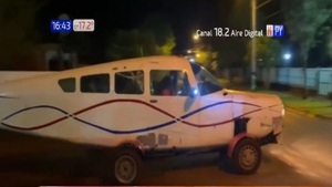 Policía incauta "autoavión" en Itapúa - Paraguaype.com