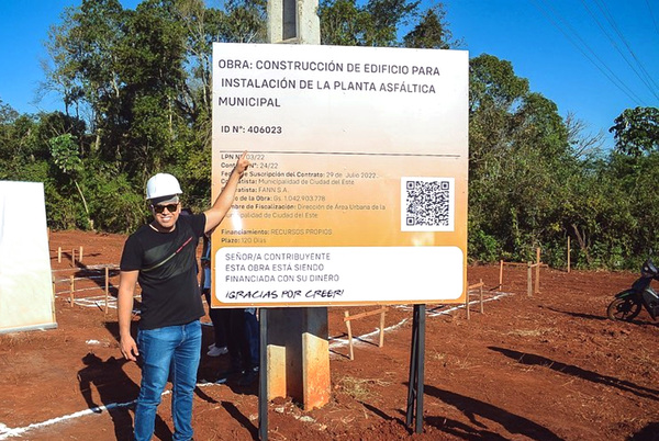 Municipalidad prepara expo de la planta asfáltica municipal de Ciudad del Este - La Clave