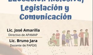 Realizarán charla sobre educación inclusiva, legislación y comunicación