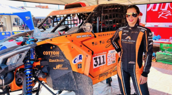 Mirna Pereira, copiloto de rally: “Es la primera mujer paraguaya certificada”