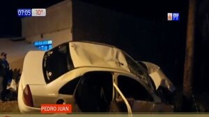 Persecución con derivación fatal en Pedro Juan Caballero | Noticias Paraguay