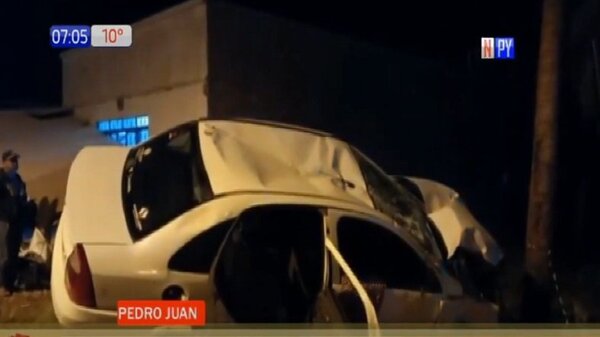 Persecución con derivación fatal en Pedro Juan Caballero | Noticias Paraguay