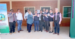 Inauguraron ampliación del Centro de Formación y Capacitación Laboral de Neuland
