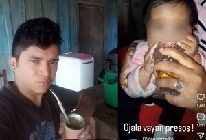 Intervienen la casa de "Jaka" tras haberle dado cerveza a su beba de 6 meses - Noticiero Paraguay