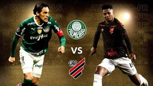 Crónica / Con Gómez: Palmeiras buscará remontar para pasar a la final de Copa