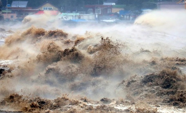 El tifón Hinnamnor golpeó Corea del Sur y Japón | 1000 Noticias