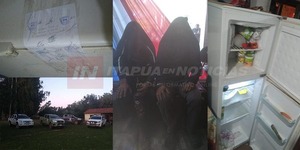 ALLANAMIENTO Y DETENCIÓN DE DOS PERSONAS EN SAN COSME