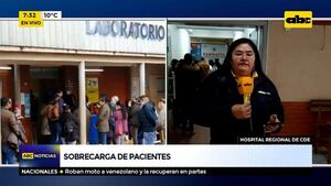 Sobrecarga de pacientes - ABC Noticias - ABC Color
