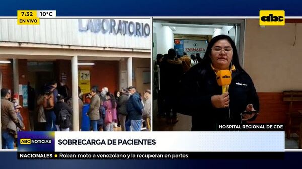 Sobrecarga de pacientes - ABC Noticias - ABC Color