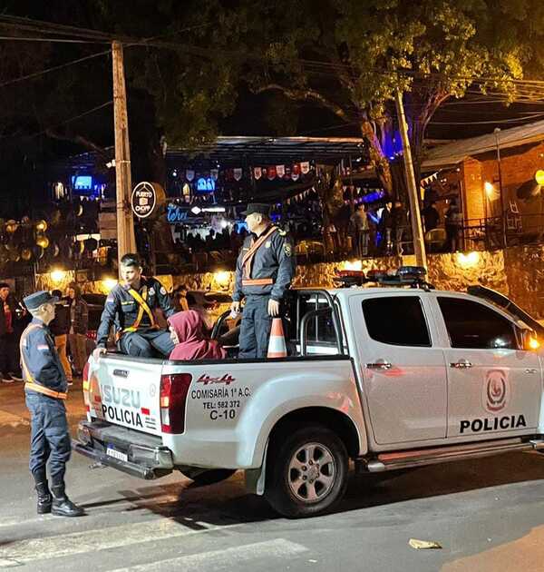 Triángulo de bares: continúa operativo contra polución sonora - San Lorenzo Hoy