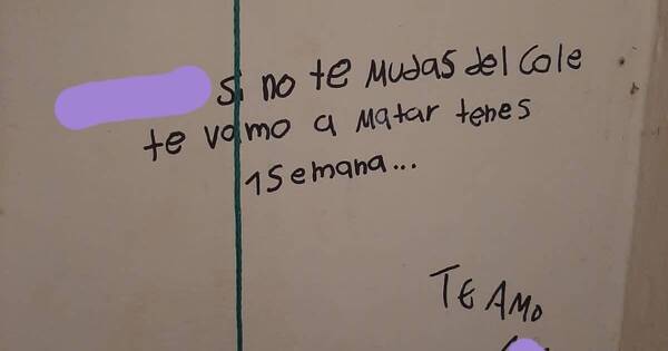 La Nación / Denuncian supuesta amenaza contra alumna en un colegio de Minga Guazú