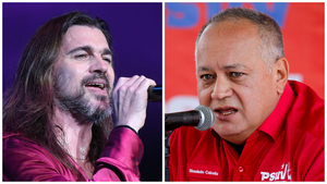 El cantante Juanes canceló su presentación en Caracas, tras recibir amenazas de Diosdado Cabello