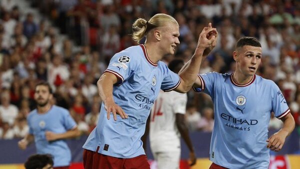 Haaland lidera la goleada del Manchester City