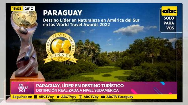 Paraguay, líder en destino turístico - Ensiestados - ABC Color