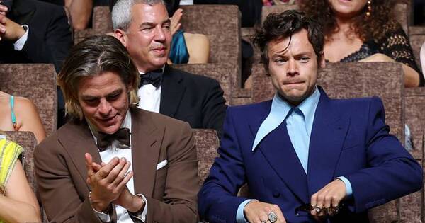 La Nación / Polémica en festival de Venecia: ¿Escupió Harry Styles a Chris Pine?