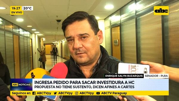 Ingresa pedido para sacar investidura a Horacio Cartes - ABC Noticias - ABC Color