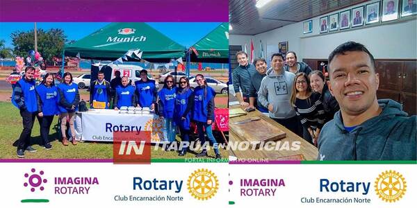 GRAN ÉXITO DEL STAND DEL ROTARY ENCARNACIÓN NORTE